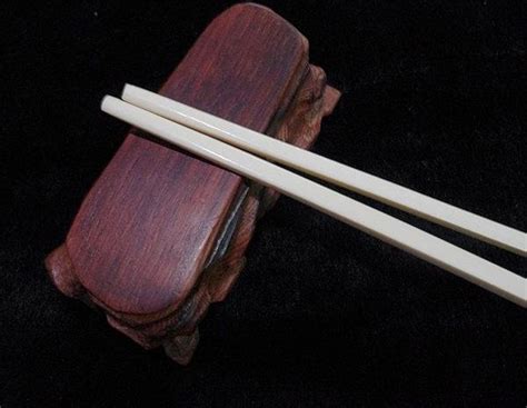 雞虎 象牙筷子刻名